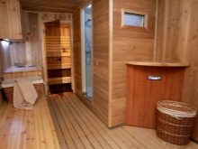 Предбанник для бани своими руками: строительство, утепление и отделка Предбанник для бани своими руками: строительство, утепление и отделка