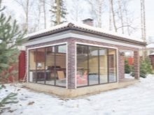 Закрытая беседка с мангалом, барбекю, печью своими руками: фото, видео, расчёт материала Закрытая беседка с мангалом, барбекю, печью своими руками: фото, видео, расчёт материала