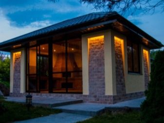 Закрытая беседка с мангалом, барбекю, печью своими руками: фото, видео, расчёт материала Закрытая беседка с мангалом, барбекю, печью своими руками: фото, видео, расчёт материала