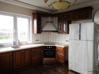 Угловая вытяжка для кухни - фото в интерьере, виды и производители, цены