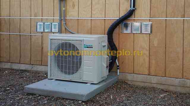 Что такое воздушный тепловой насос – устройство и возможности теплонасос Daikin