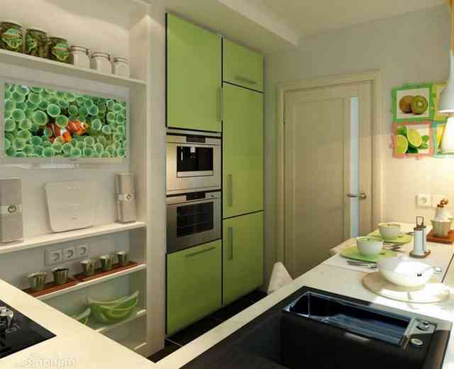 Хитрости обустройства кухни 6 кв.м. 1