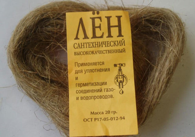сантехнический герметик для трубных соединений