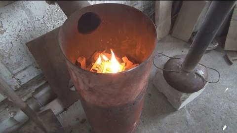 Печка из бочки 200 литров: схема, чертежи, фото, видео Розжиг бубафони