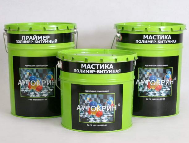 Полимерные мастики для гидро- и пароизоляции