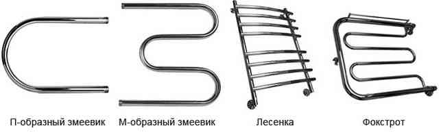 Как выбрать полотенцесушитель для ванной: правила выбора лучшей модели Формы полотенцесушителей