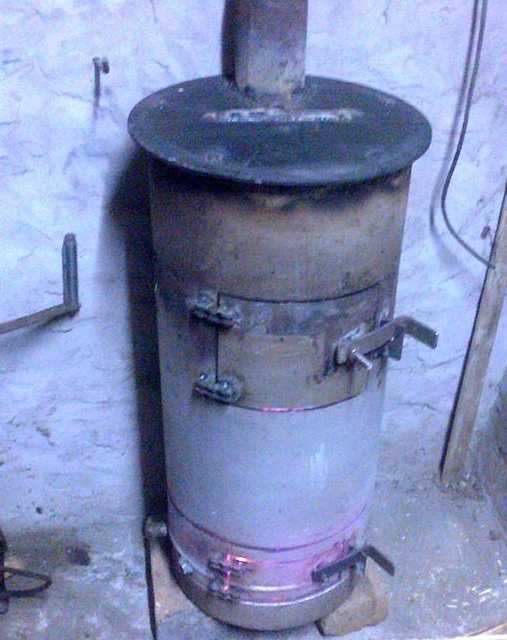Как сделать печь буржуйку из газового баллона своими руками: фото и чертежи, видео и секреты Буржуйка из баллона