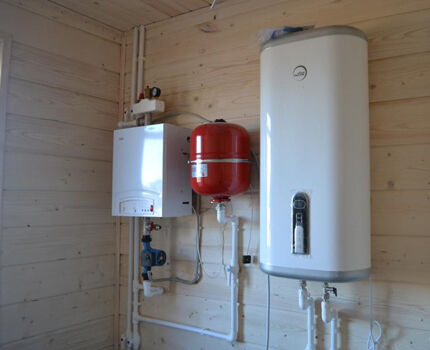 Котельная для газового котла в частном доме Настенный отопительный котел