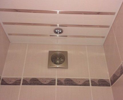 Принудительное удаление отработанного воздуха из санузла Вентиляция в ванной