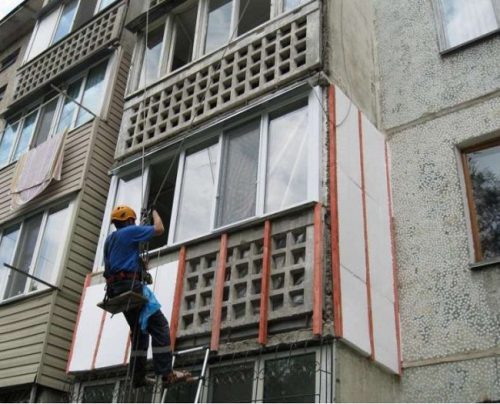 Утепление балкона снаружи: правила, особенности, стоимость