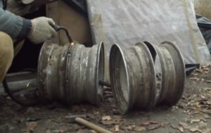 Буржуйка для гаража из старых дисков: подробная инструкция с фотографиями