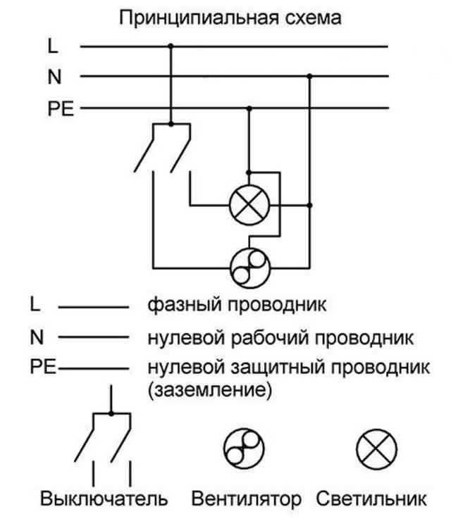 электрическая схема