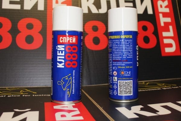 Клей Fensol Fentac 888 Аэрозольный клей для склейки с металлом