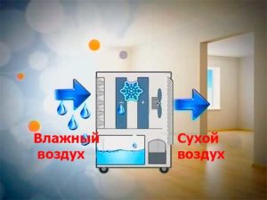 Принцип работы сплит-системы в режиме осушения