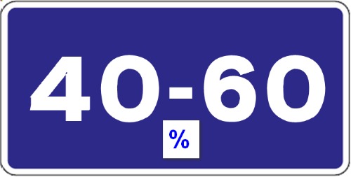норма 40-60%