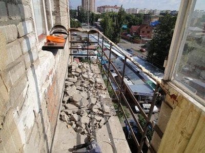 Утепление балкона(лоджии) внутри