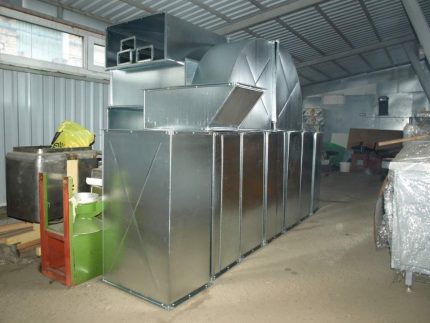 Компоненты для сборки вентиляционной системы с воздуховодами Фасонные изделия