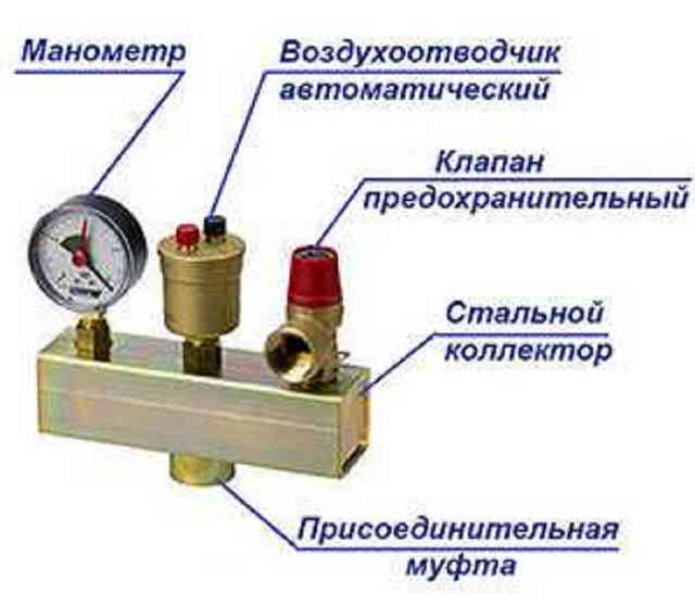 схема подключения твердотопливного котла