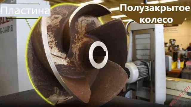 Центробежный насос: устройство и принцип действия, схема и классификация Полузакрытое колесо