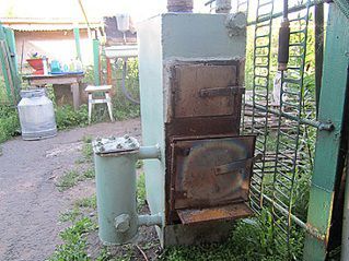 Твердотопливный котел