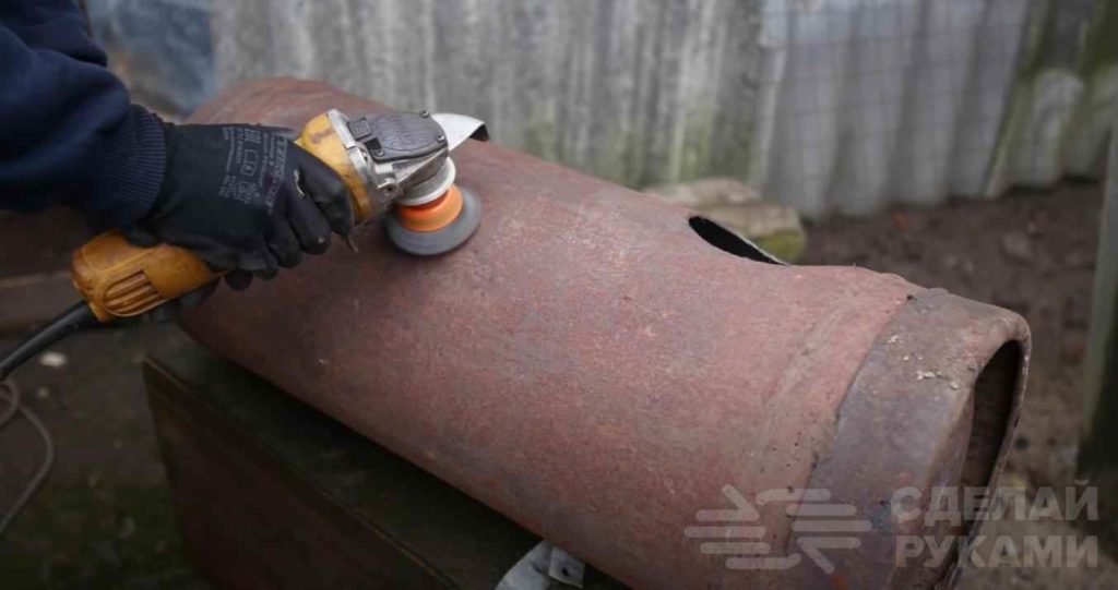 Печь из газового баллона — лучший вариант для гаража и мастерской Печь из газового баллона — лучший вариант для гаража и мастерской