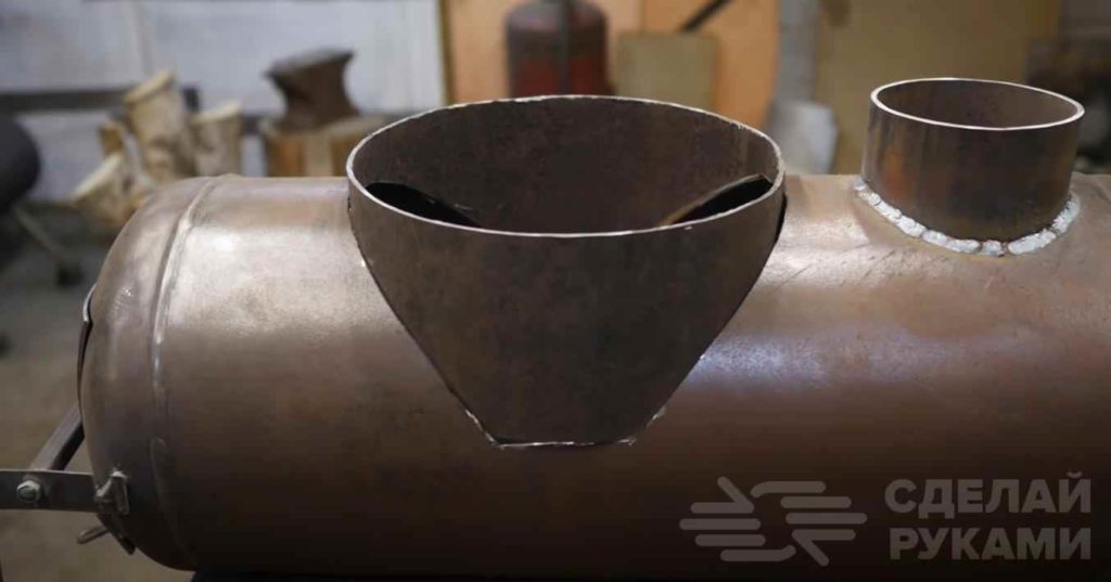 Печь из газового баллона — лучший вариант для гаража и мастерской Печь из газового баллона — лучший вариант для гаража и мастерской