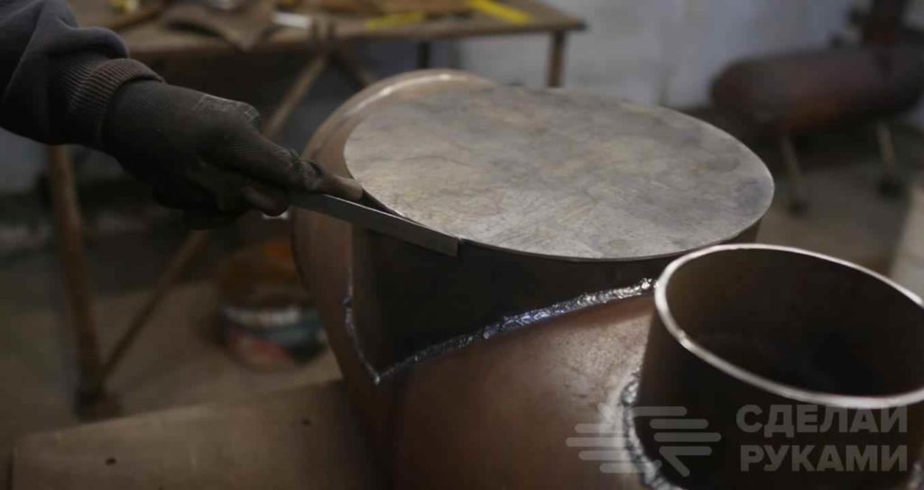 Печь из газового баллона — лучший вариант для гаража и мастерской Печь из газового баллона — лучший вариант для гаража и мастерской