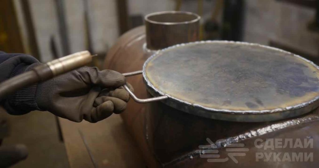 Печь из газового баллона — лучший вариант для гаража и мастерской Печь из газового баллона — лучший вариант для гаража и мастерской