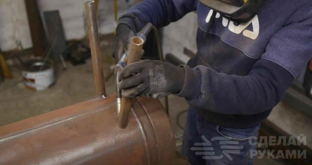 Печь из газового баллона — лучший вариант для гаража и мастерской Печь из газового баллона — лучший вариант для гаража и мастерской