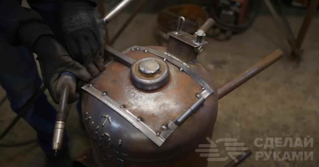 Печь из газового баллона — лучший вариант для гаража и мастерской Печь из газового баллона — лучший вариант для гаража и мастерской