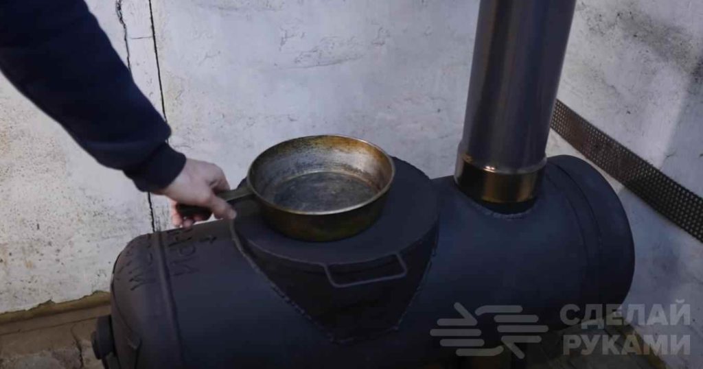Печь из газового баллона — лучший вариант для гаража и мастерской Печь из газового баллона — лучший вариант для гаража и мастерской