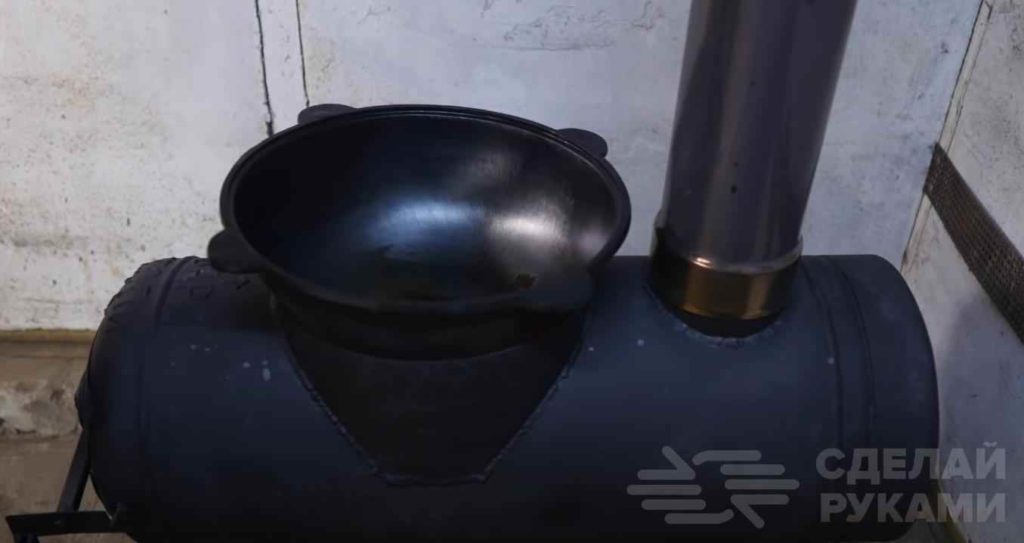 Печь из газового баллона — лучший вариант для гаража и мастерской Печь из газового баллона — лучший вариант для гаража и мастерской