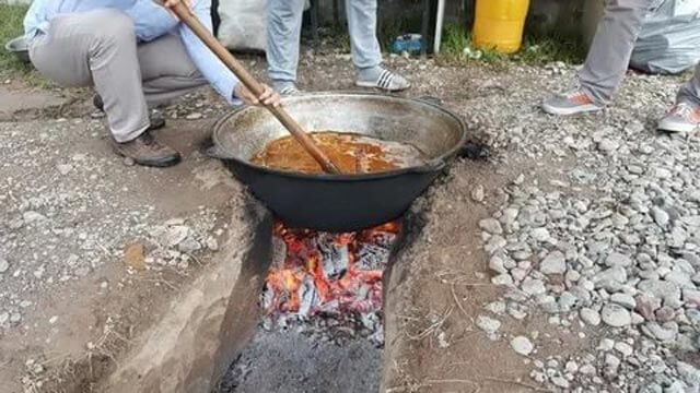 Печь для казана своими руками: как сделать печку из кирпича используя чертежи порядовки Печь для казана своими руками: как сделать печку из кирпича используя чертежи порядовки