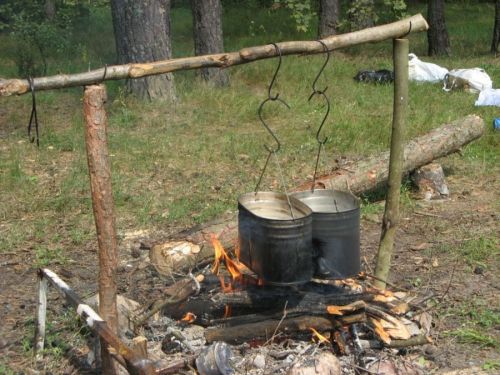 Печь для казана своими руками: как сделать печку из кирпича используя чертежи порядовки Как сделать треногу для казана своими руками