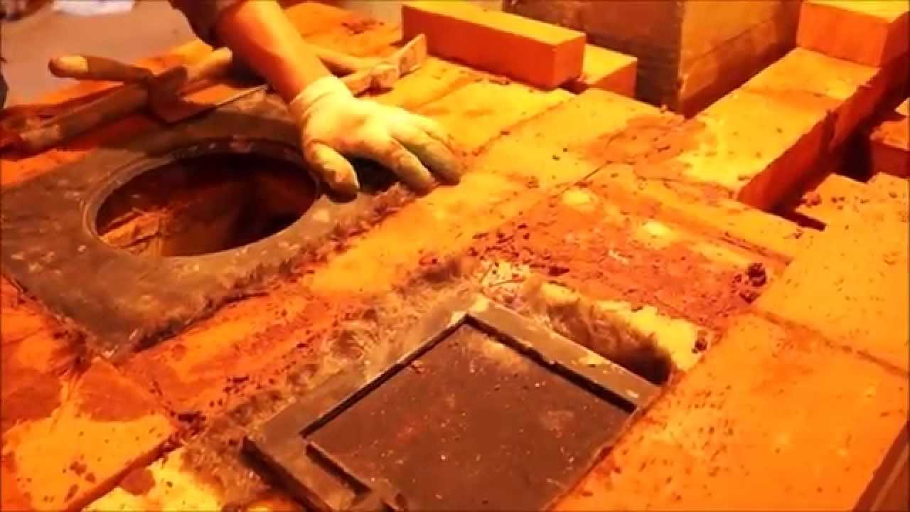 Выбор и установка чугунной плиты для печи