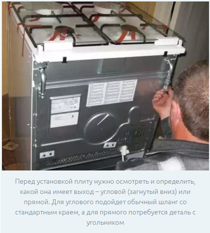 Как правильно подключить газовую плиту: в квартире, гибким шлангом