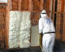 Теплоизоляция внутренней поверхности стен пенным утеплителем
